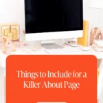 Things to Include for a Killer About Page 1 Things to Include for a Killer About Page