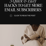 woman sitting on wacker chair scrolling through a book