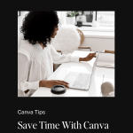 woman sitting at her desk on laptop