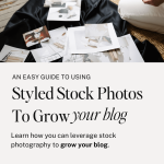 designer looking through photos