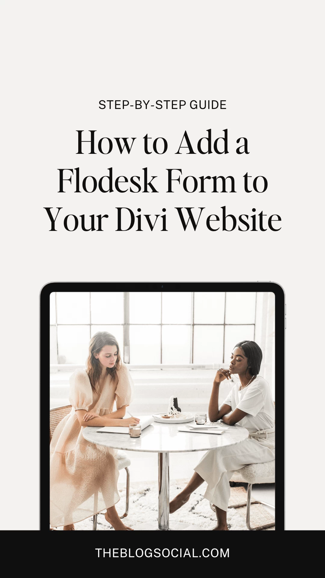 two female style bloggers collaborating