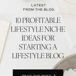10 lifestyle niche ideas 2