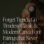 black woman with head phones