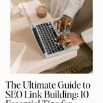 black woman typing on laptop