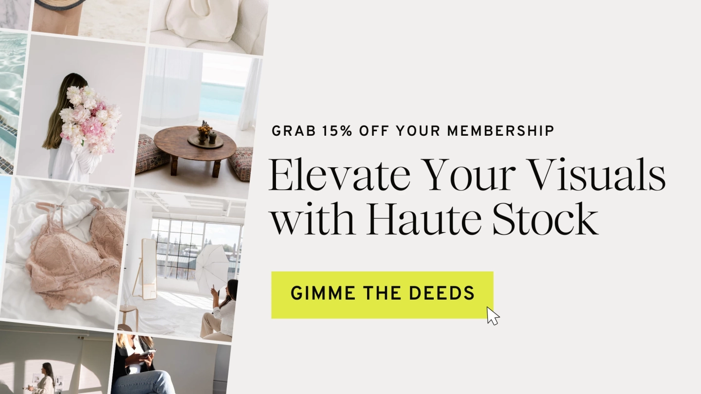 Haute Stock - Opt in Banners