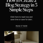 How to Create a Blog Strategy in 5 Simple Steps (That Actually Works)