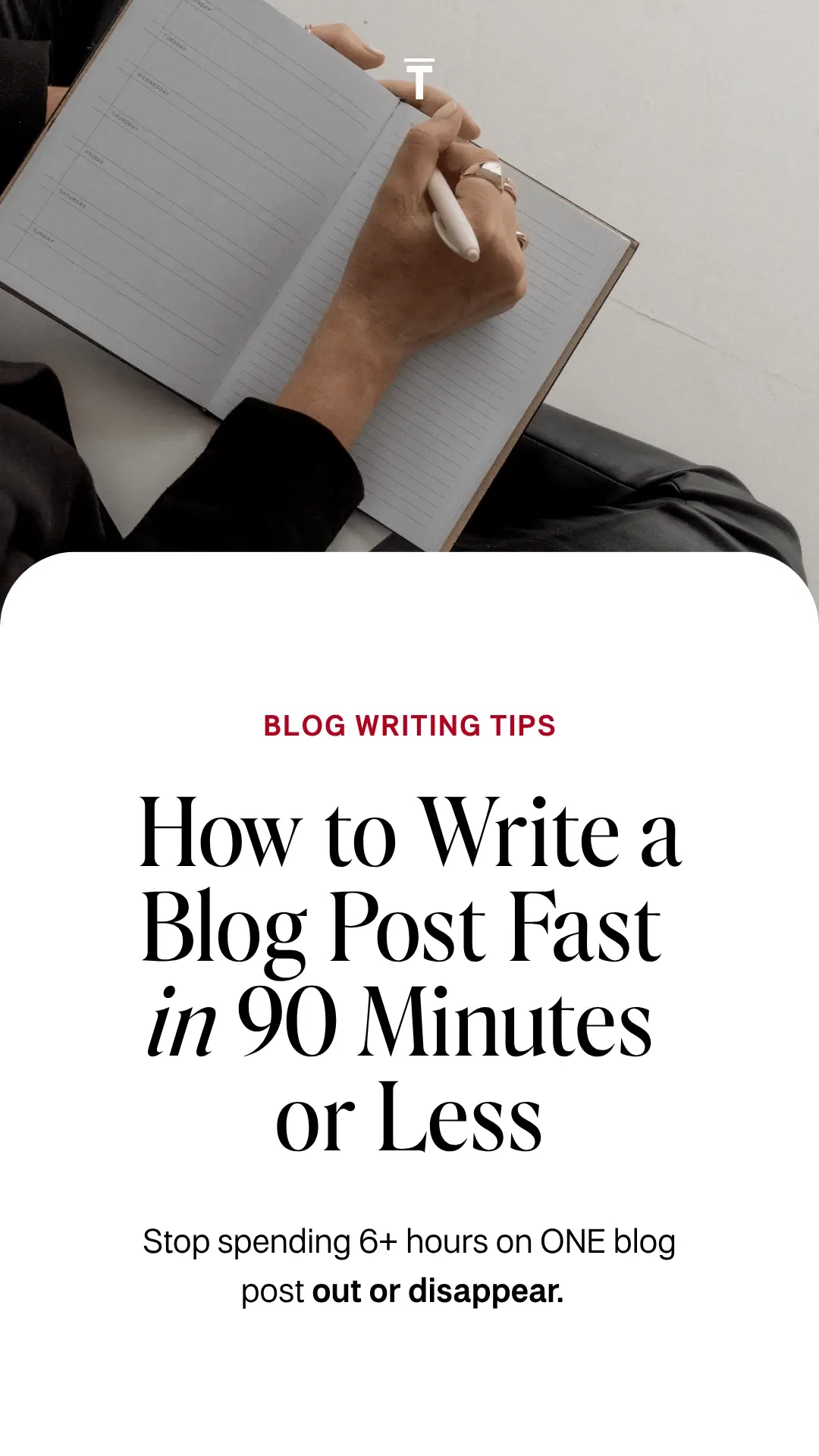 How to Write a Blog Post Fast in 90 Minutes or Less