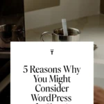 5 Reasons Why You Might Consider WordPress for Showit
