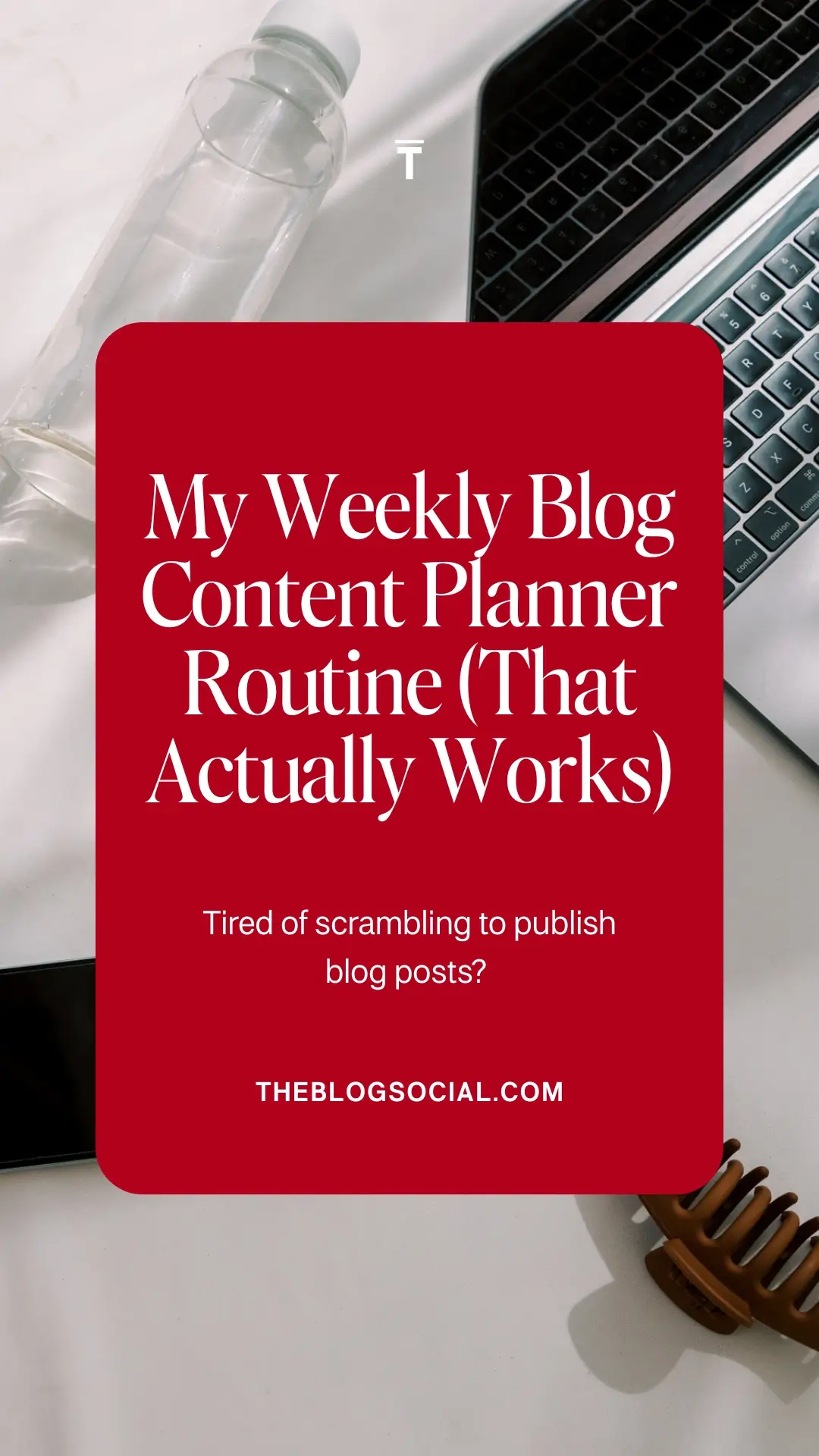 My Weekly Blog Content Planner Routine (That Actually Works)