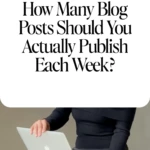 How Many Blog Posts Should You Actually Publish Each Week