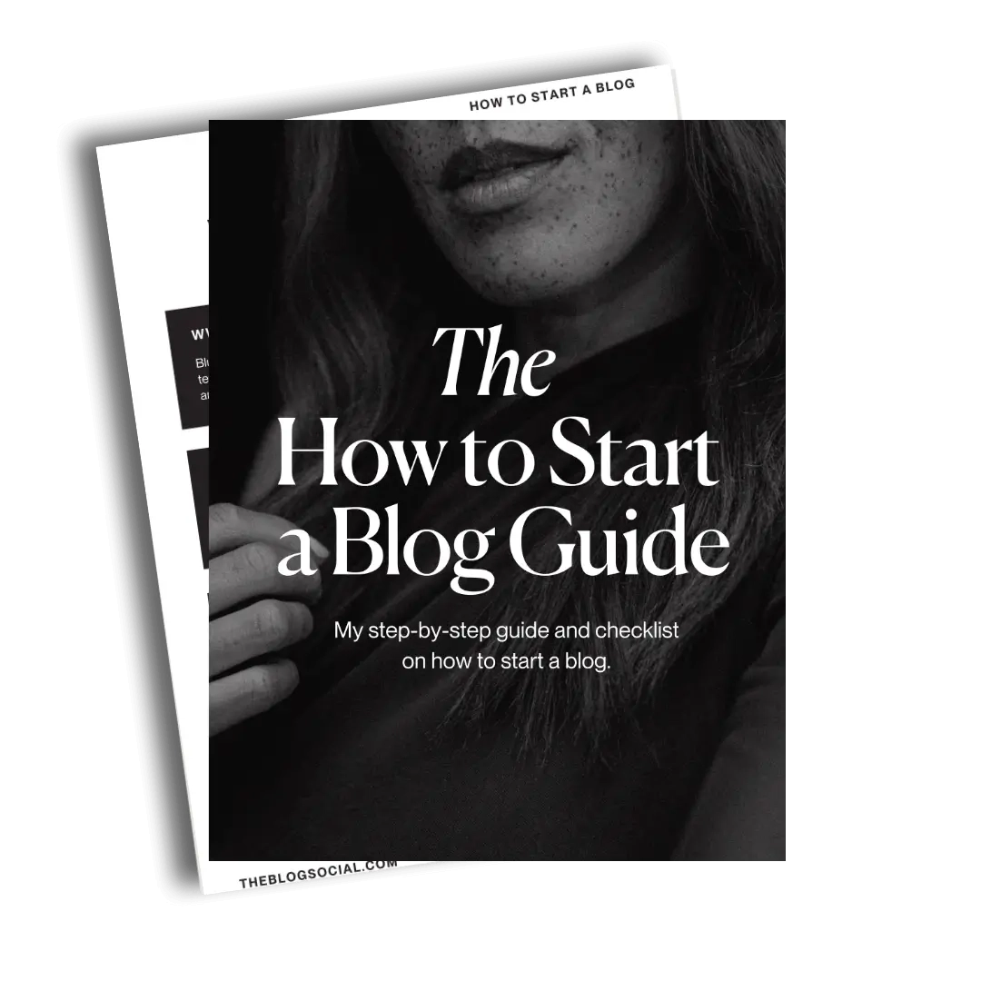 Freebie Mockups - How to Start a Blog Checklist - 2