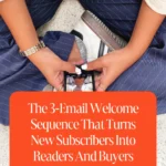 The 3‑Email Welcome Sequence That Turns New Subscribers Into Readers And Buyers