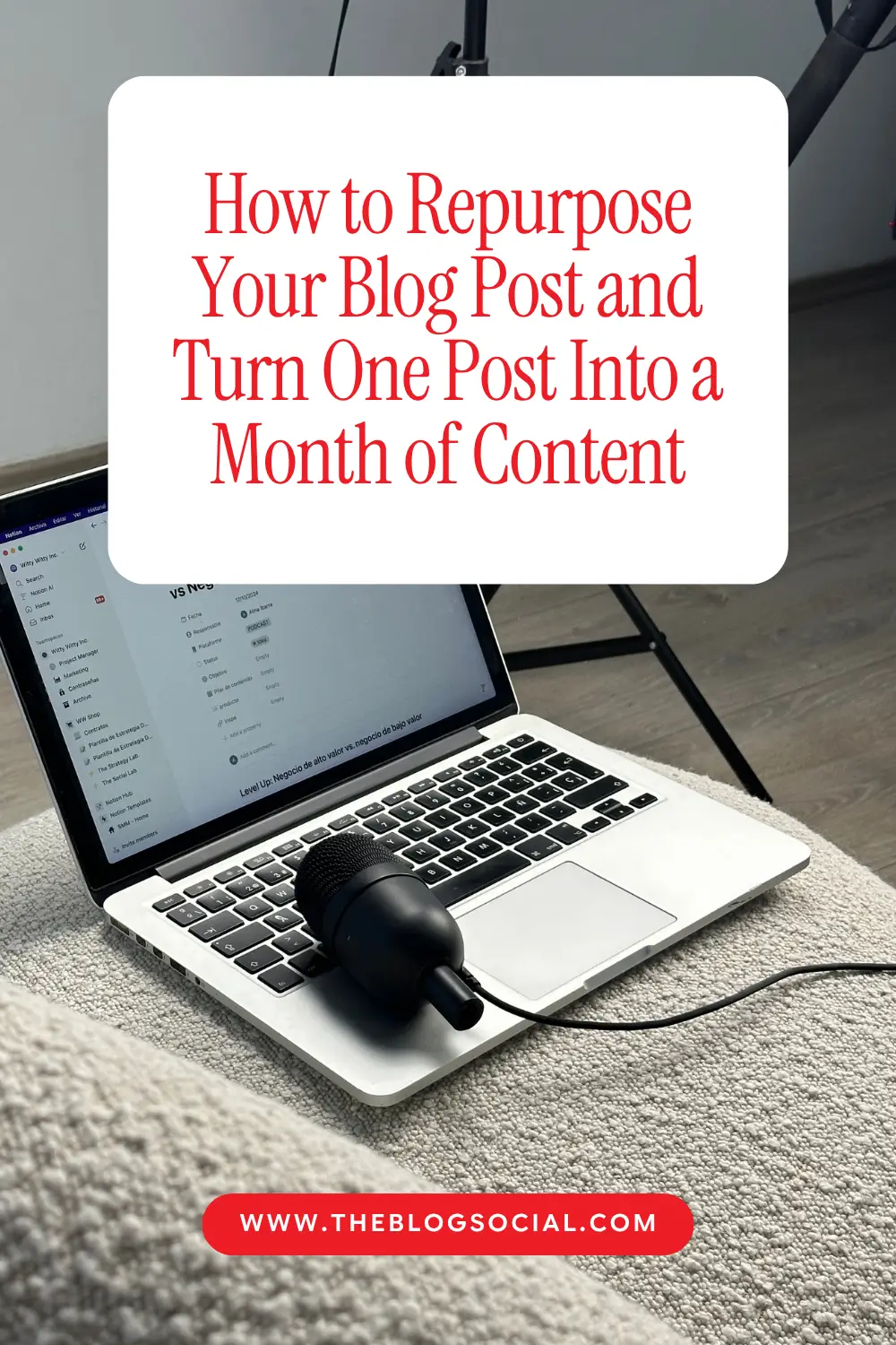 How to Repurpose Your Blog Post and Turn One Post Into a Month of Content