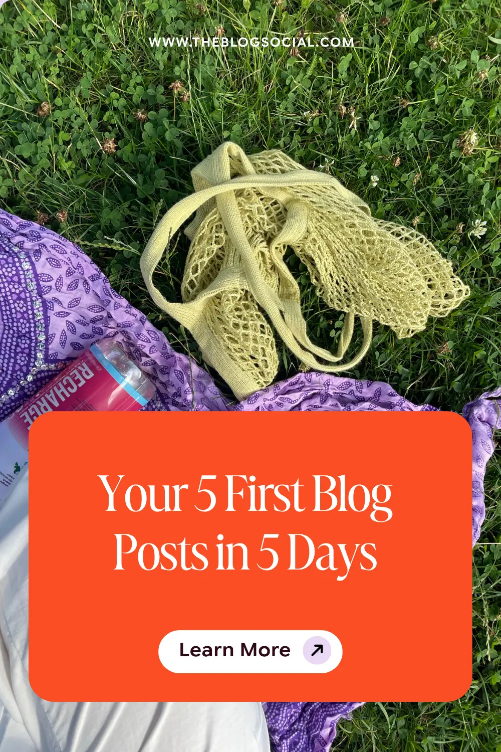 Your 5 First Blog Posts in 5 Days: The No-Overthinking Plan for New Bloggers