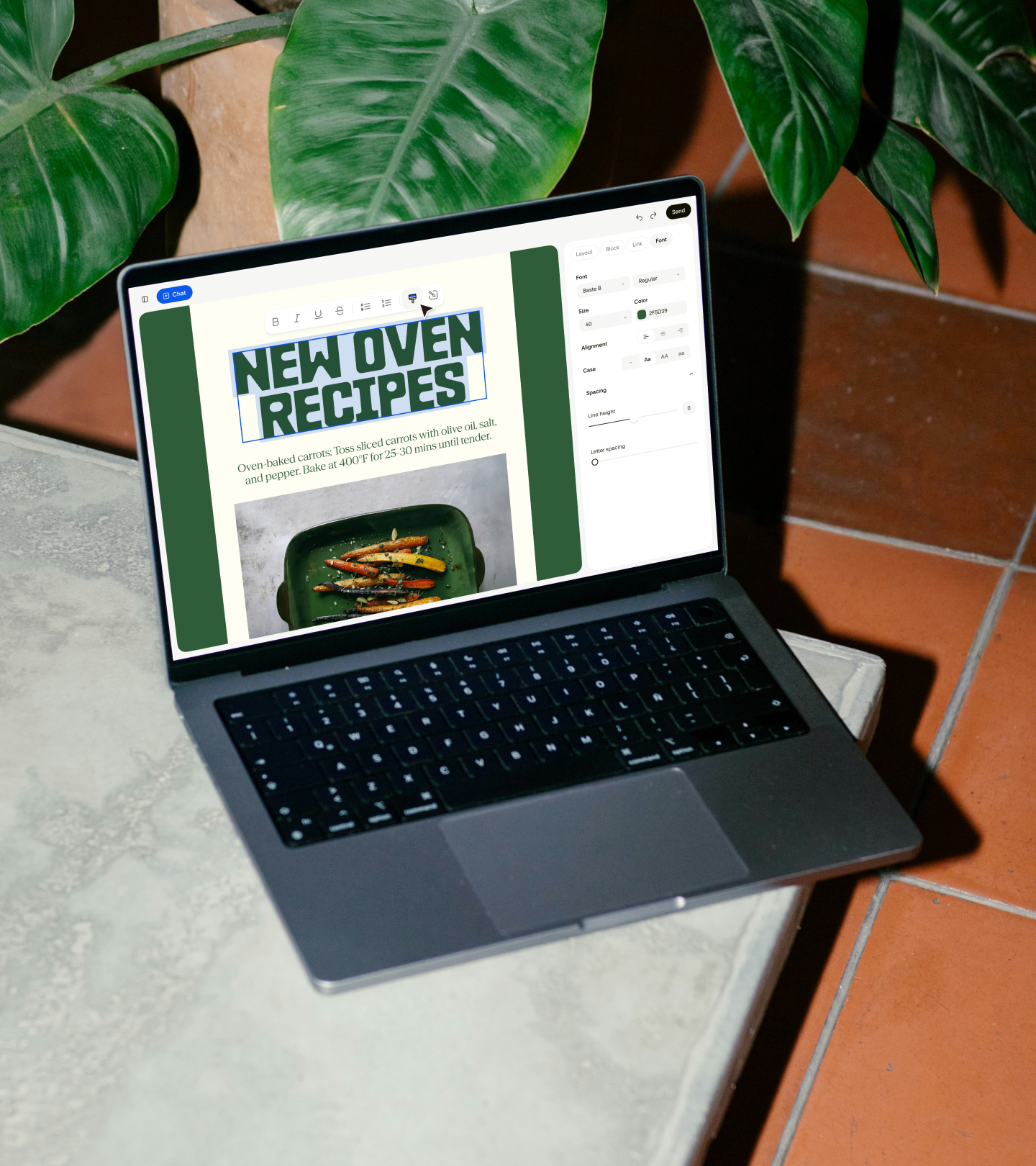 How I Designed a Whole Email in Flodesk Studio in 12 Minutes