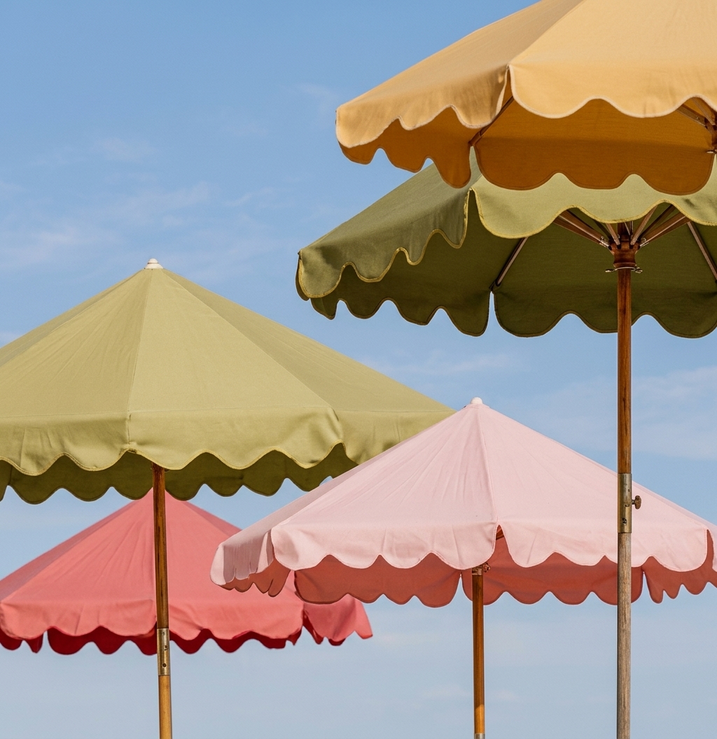 Spicy themed umbrella lifestyle shot