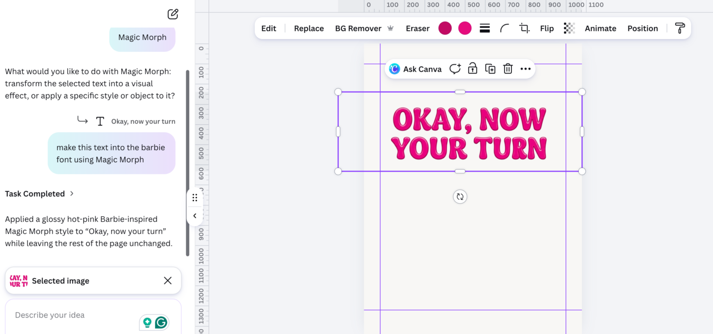 How to Use Canva Magic Morph (With Prompt Ideas That Work) 3 canva magic morph
