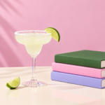 Spicy book cover mockup on a desk